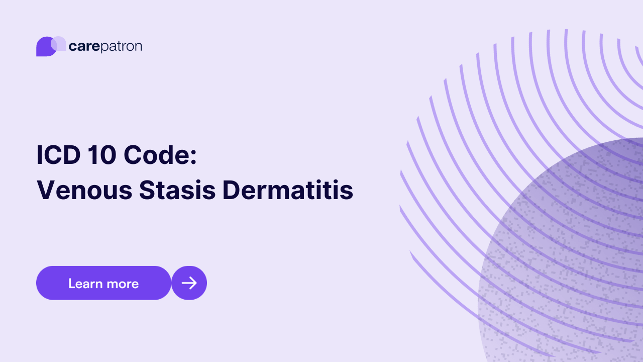 Venous Stasis Dermatitis ICD10CM Codes 2023